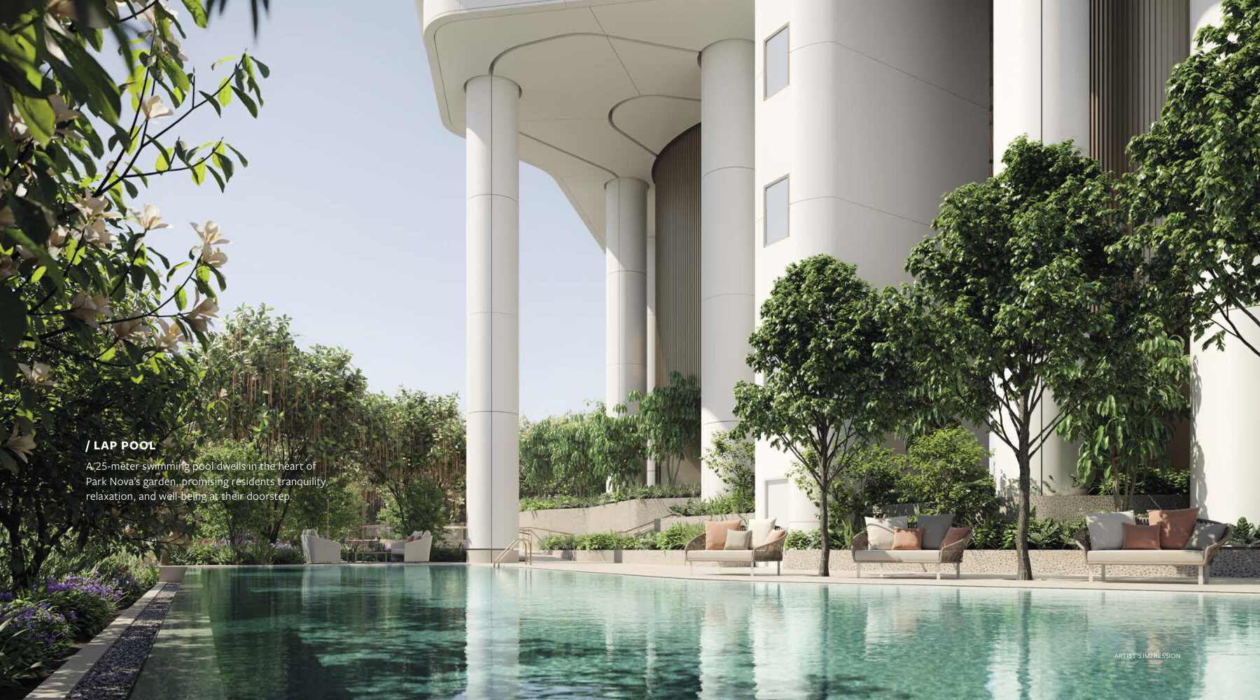 Lap pool (artist’s impression)