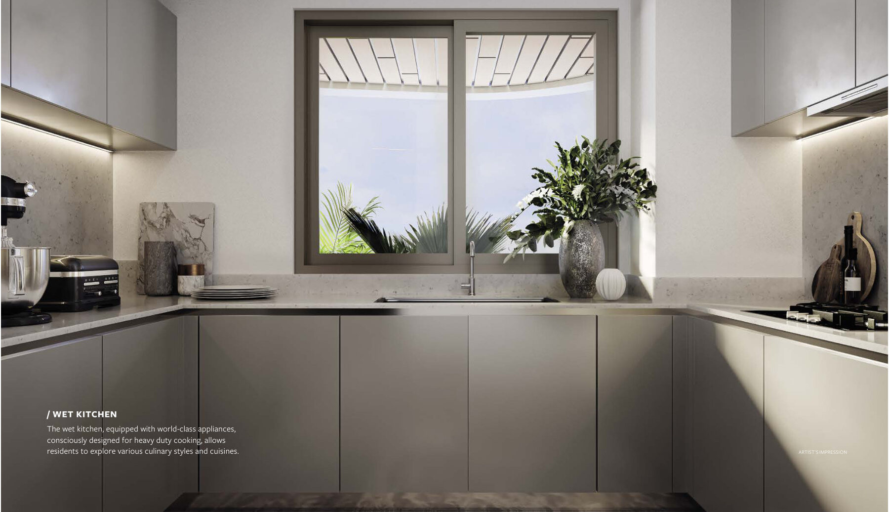 Wet kitchen